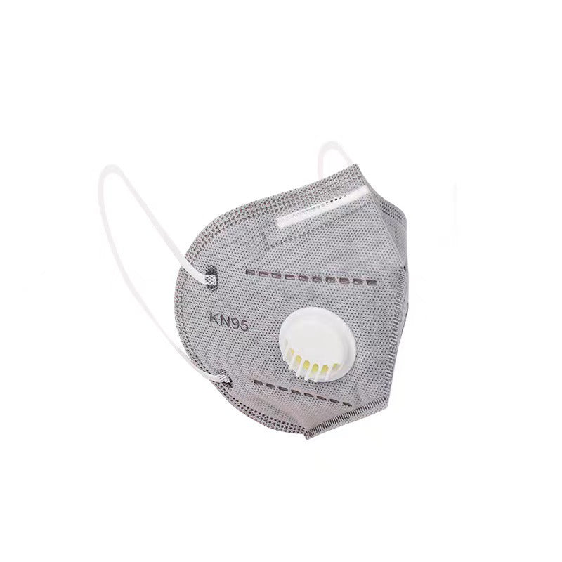 KN95 Protective Mask - Activated Carbon, Breathing Valve, Anti-Dust, Bulk Pack